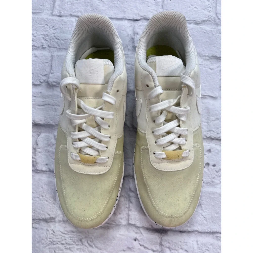 Nike Air Force 1‎ Crater Womens 9 Summit White Excellent CT1986-100 Sneakers